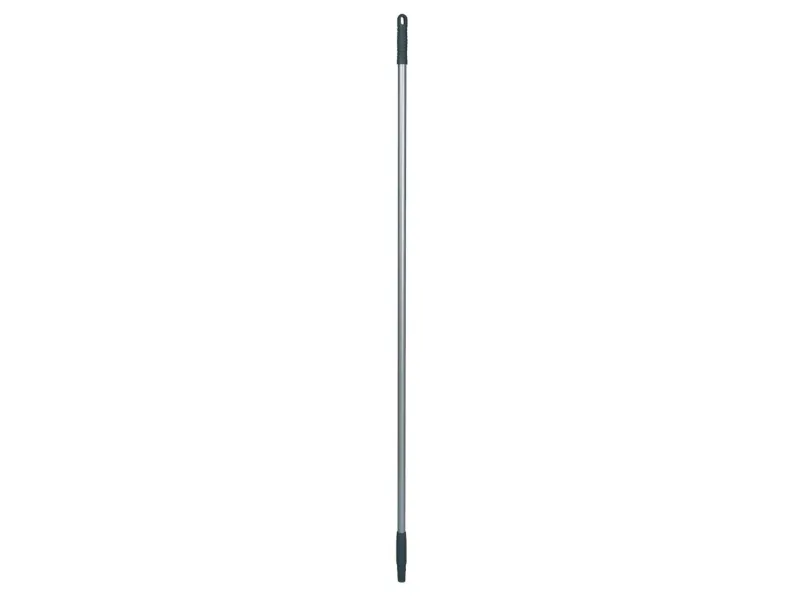 Aluminiumsskaft med gjenger, ø22×1500 mm, grå