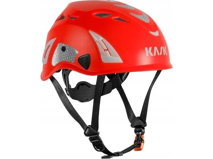 Hjelm KASK SuperPlasma HV, Hi-viz Rød