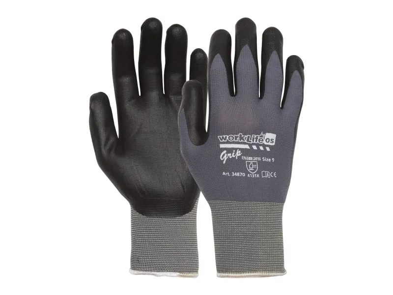 Worklife Grip monterings- og teknikkhanske str. 11