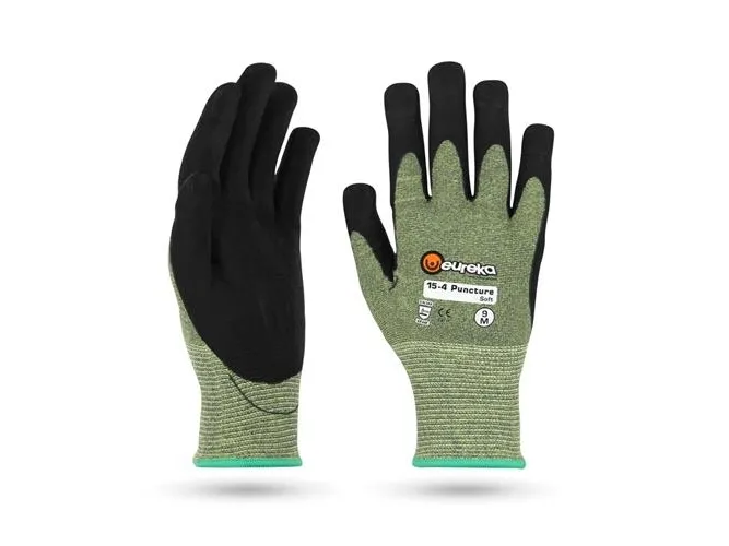 Hanske 15-4P Punktering Soft Cut F, str. 9