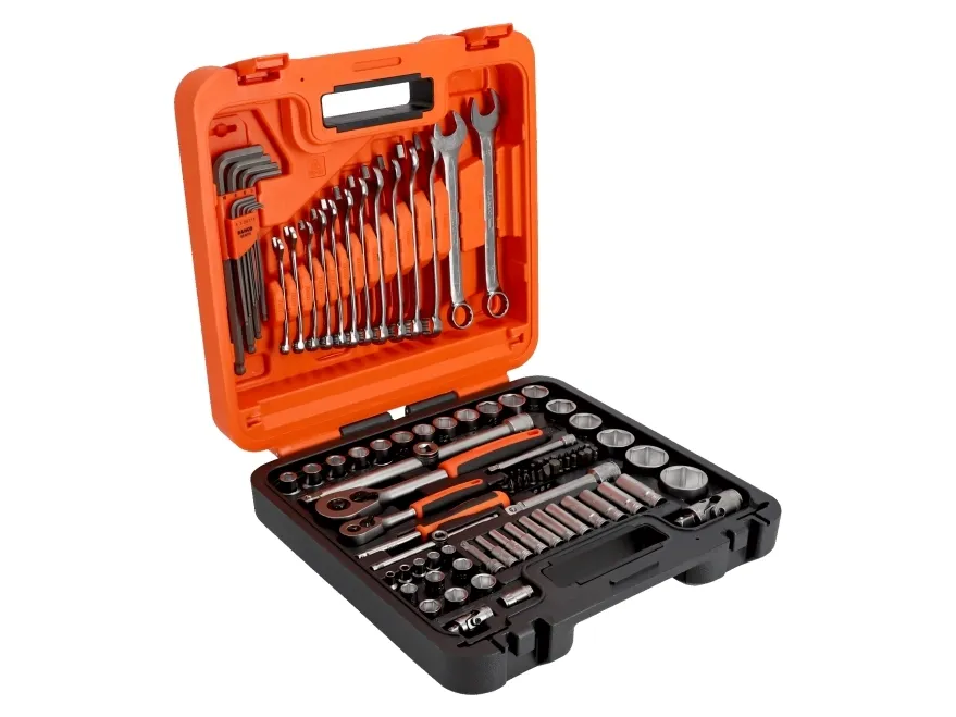 Topnøkkelsett m/nøkler S98MC1H 1/4"+1/2", 98 deler