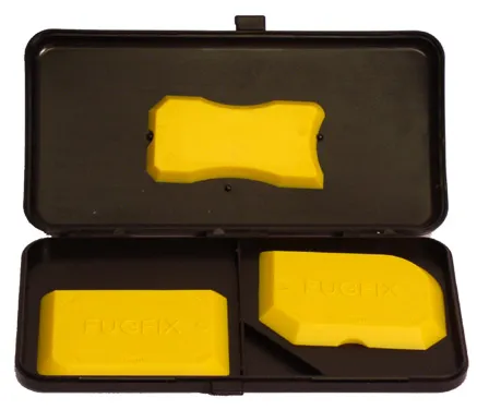 Silikonskrapesett, fugfix trio (3)