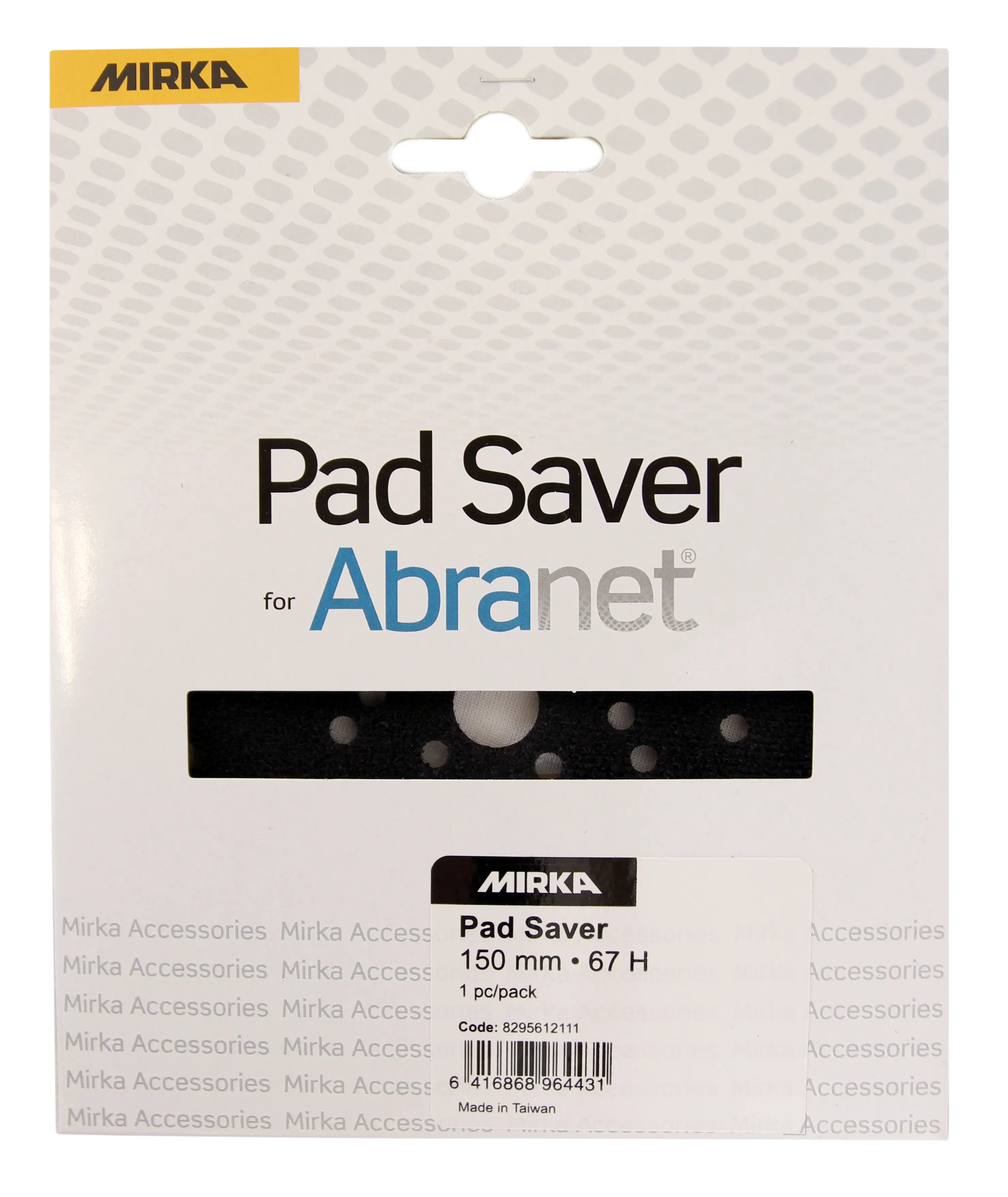 Mirka Pad Saver for rondeller med 67 huller, 150 mm