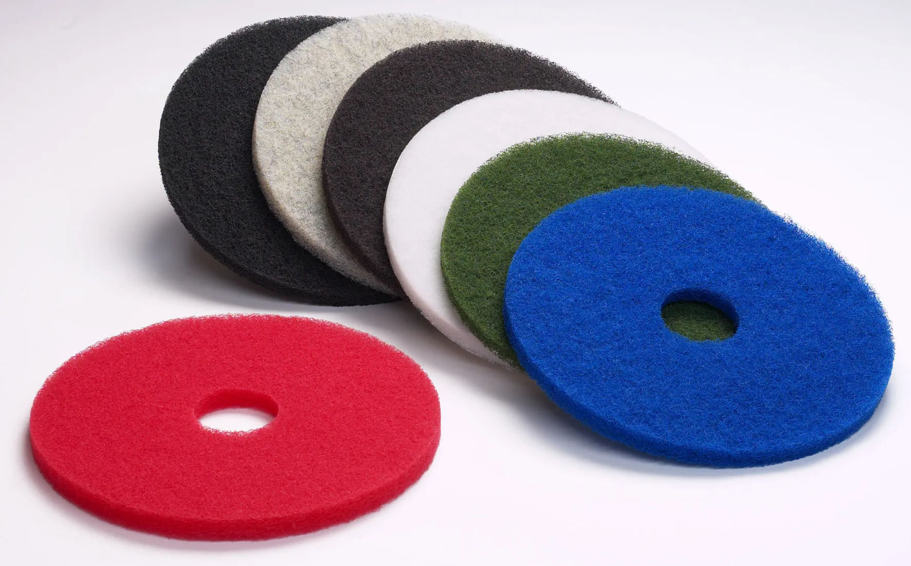 Mirka Slipeskive og poleringsrondell, 406 x 25 mm - 16" - Rød Sort 50%