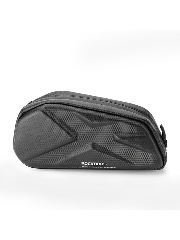 Rockbros Bike Bag Rigid Frame Top Tube 1.4l - Black