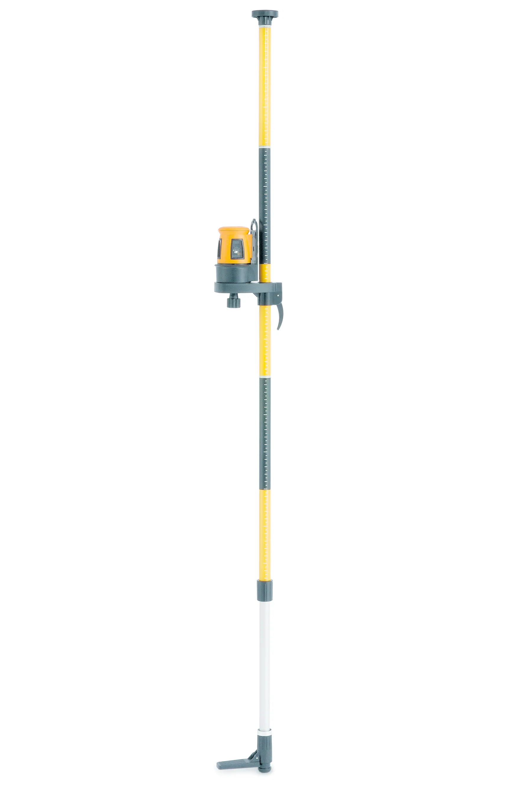 Teleskopstang 3,4 m med holder til linjelaser