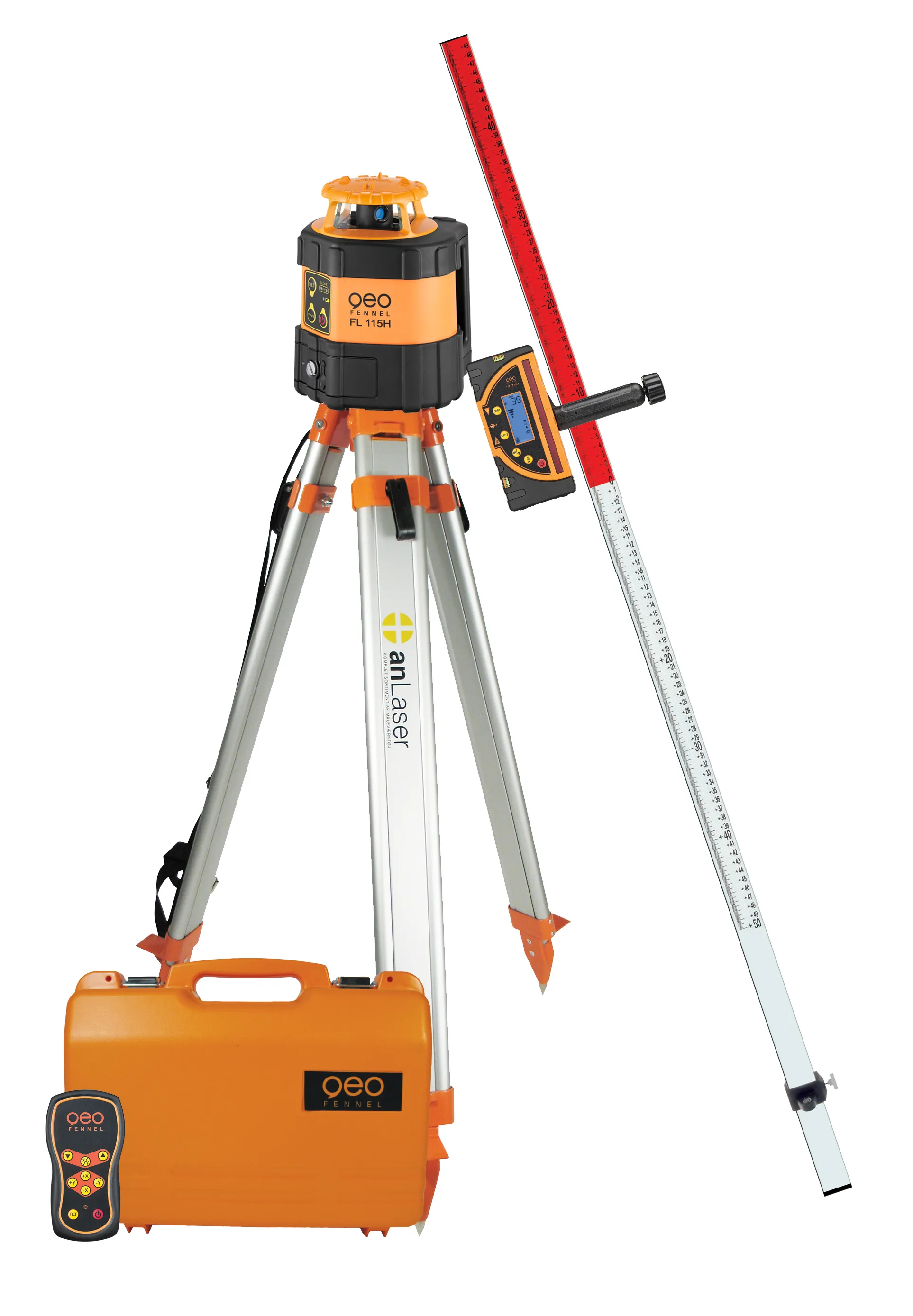 Roterende laser FL 115 H m/FR 77-MM komplett