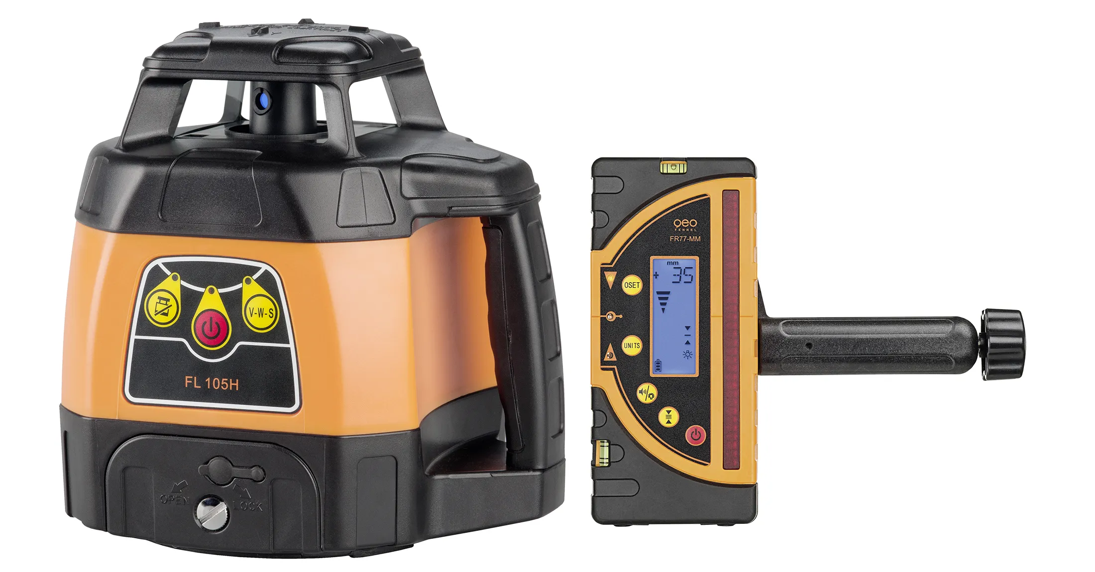 Roterende laser FL 105 H m/FR 77-MM
