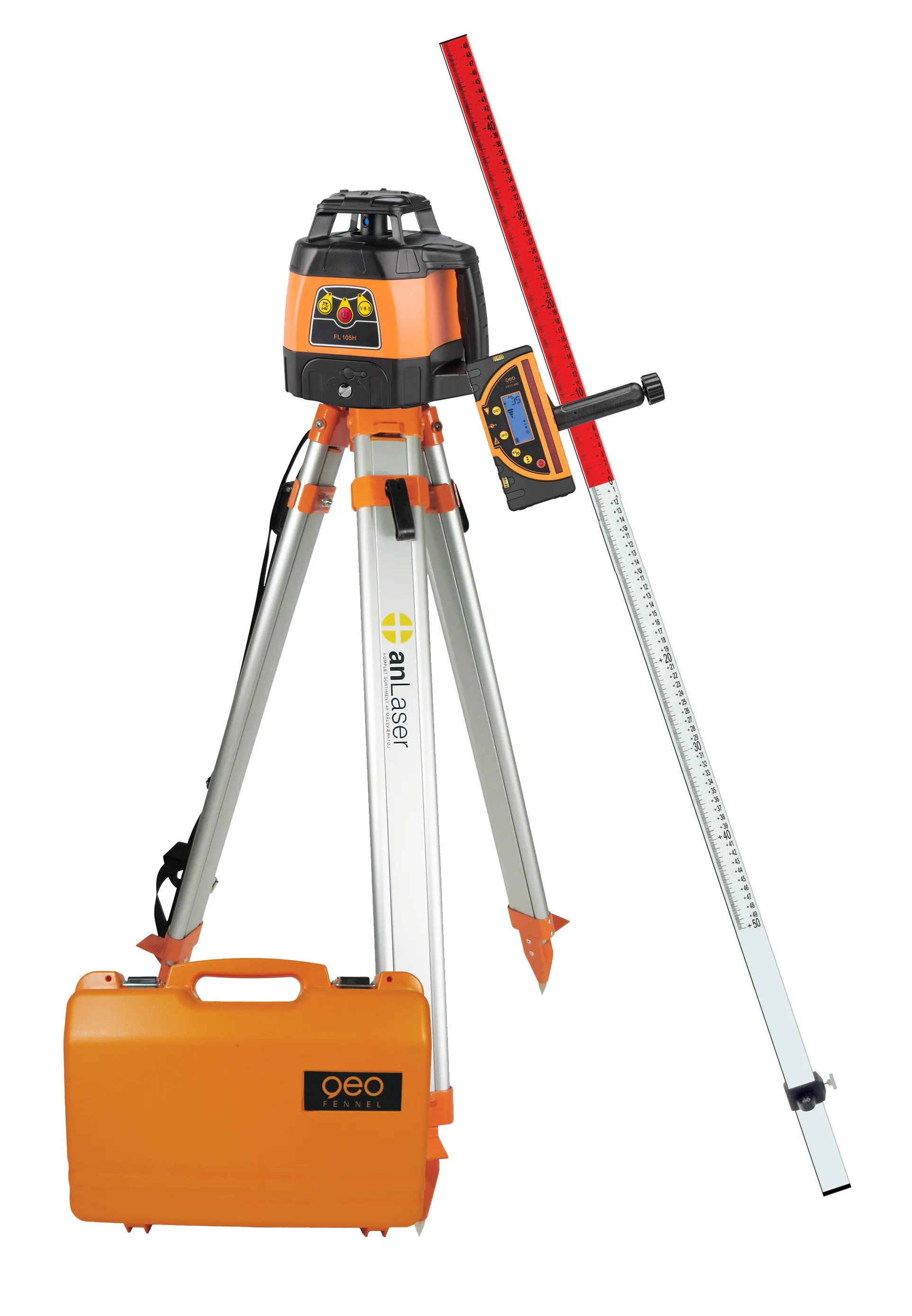 Roterende laser FL 105 H m/FR 77-MM komplett