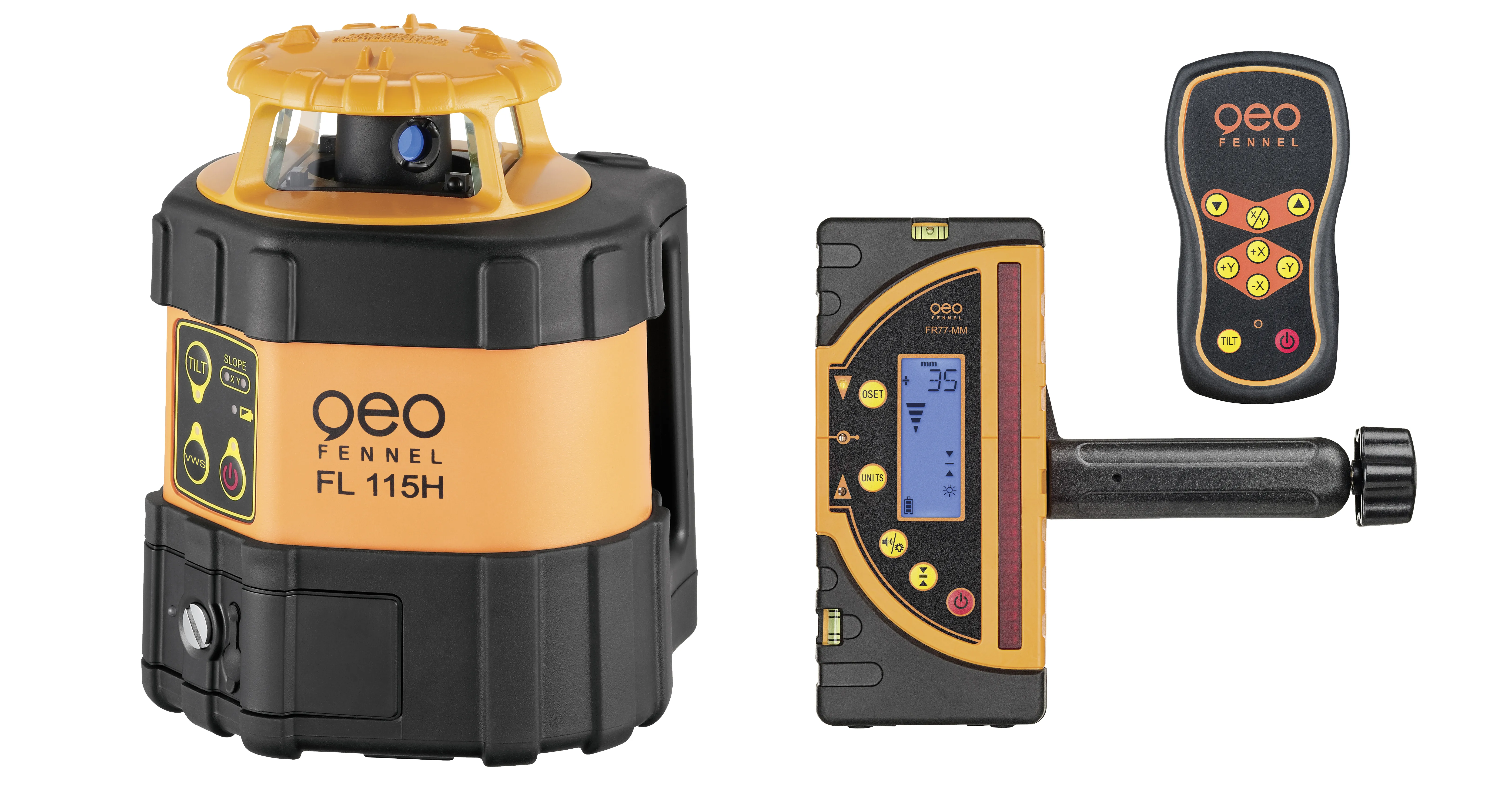 Roterende laser FL 115 H m/FR 77-MM