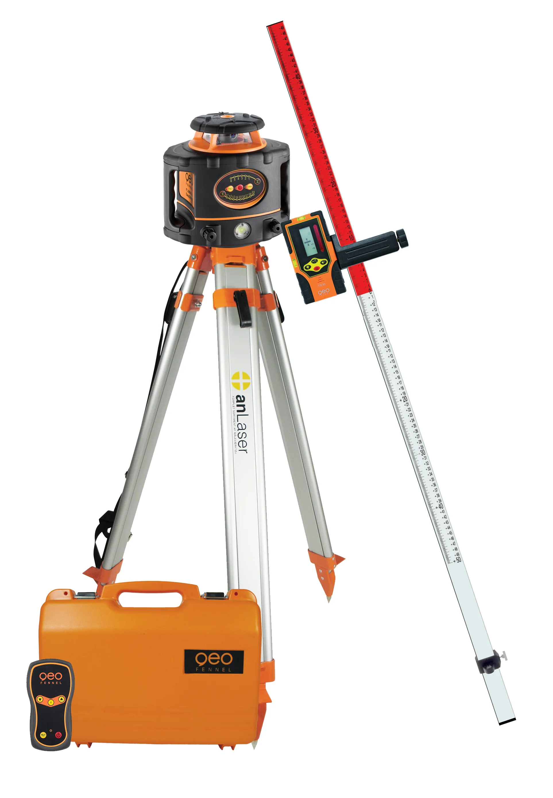 Roterende laser FL300 HV-G m/FR 45 komplett