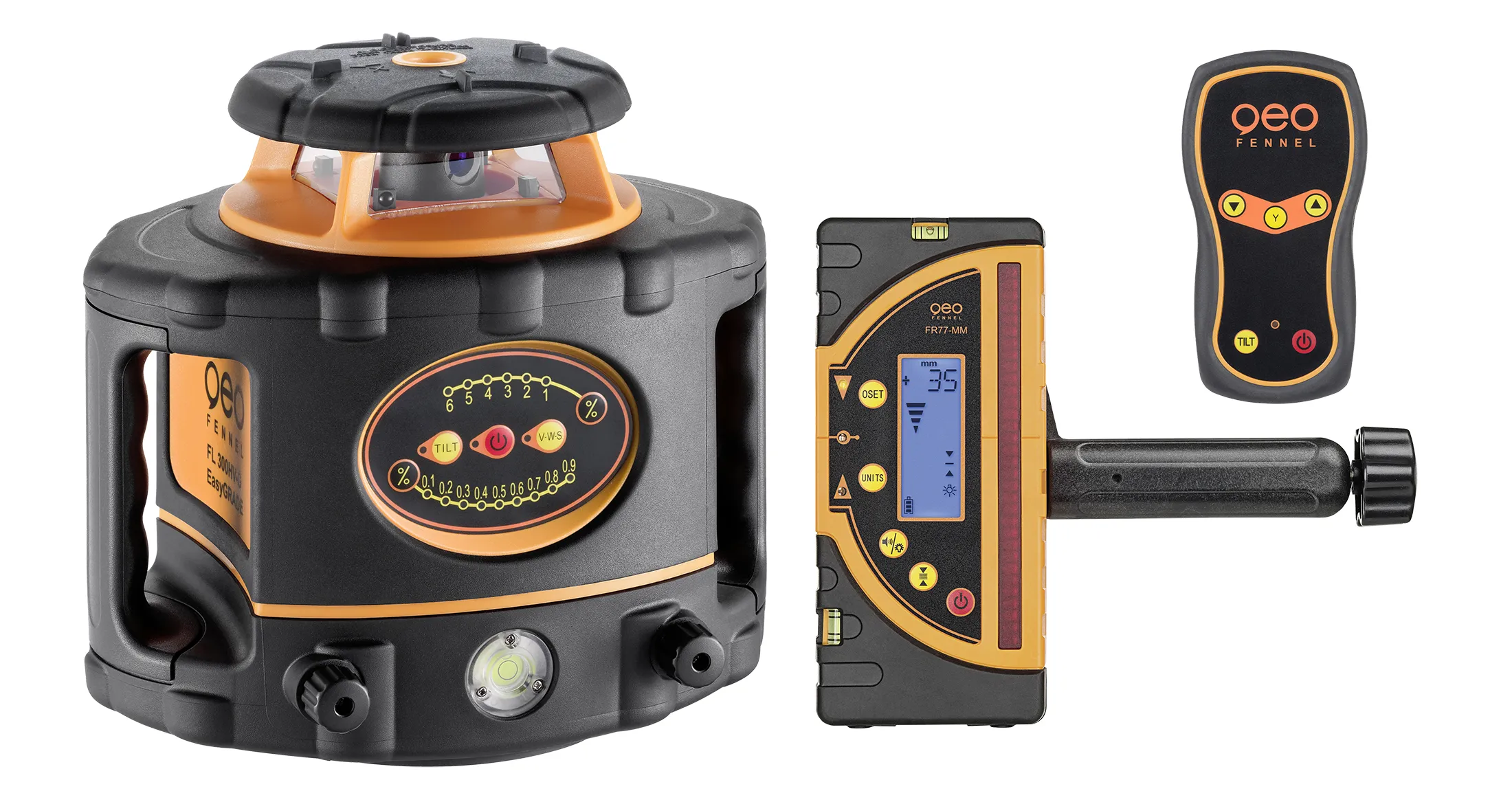 Roterende laser FL300 HV-G m/FR 77