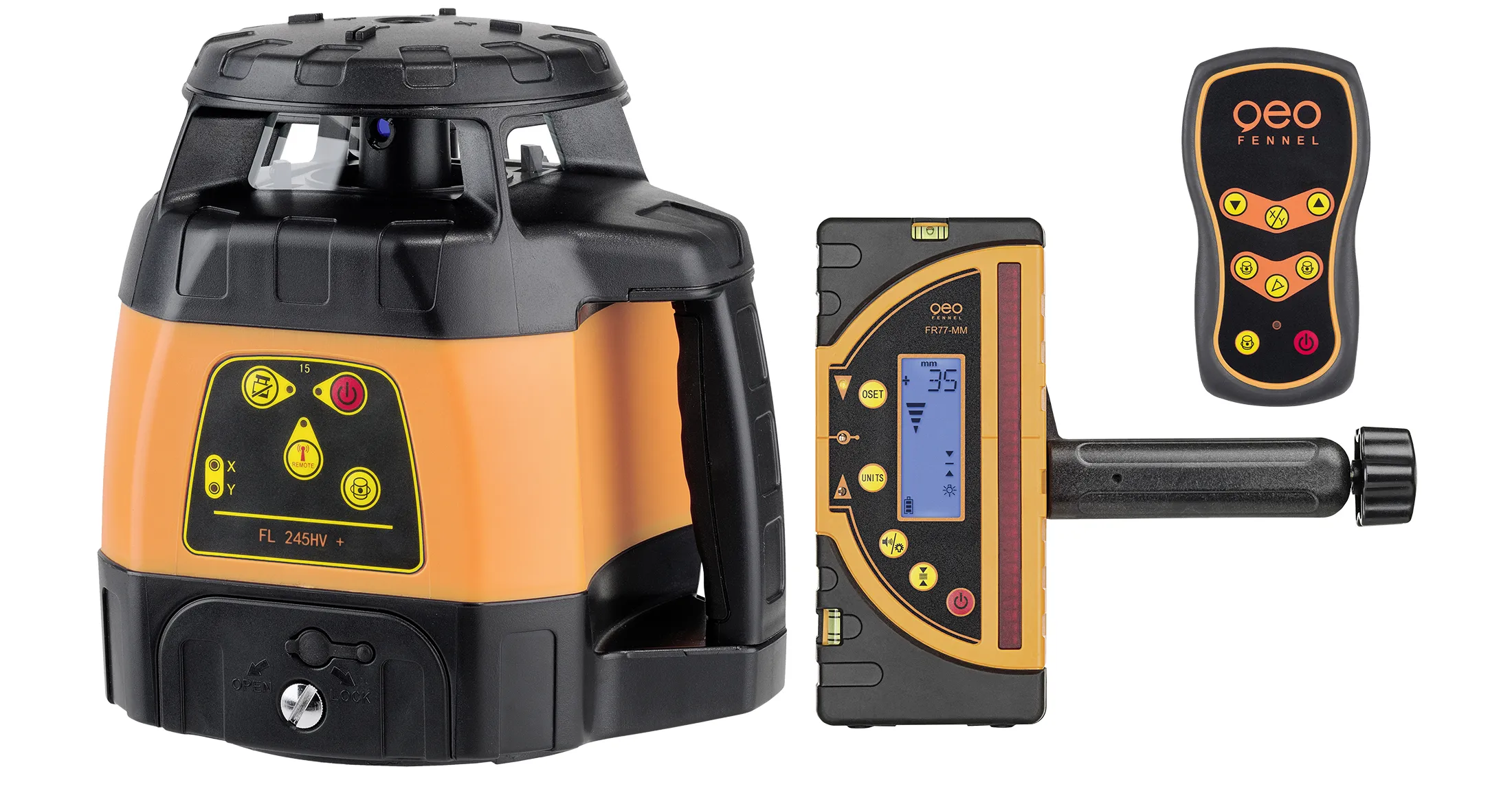 Roterende laser FL 245+ HV m/FR77