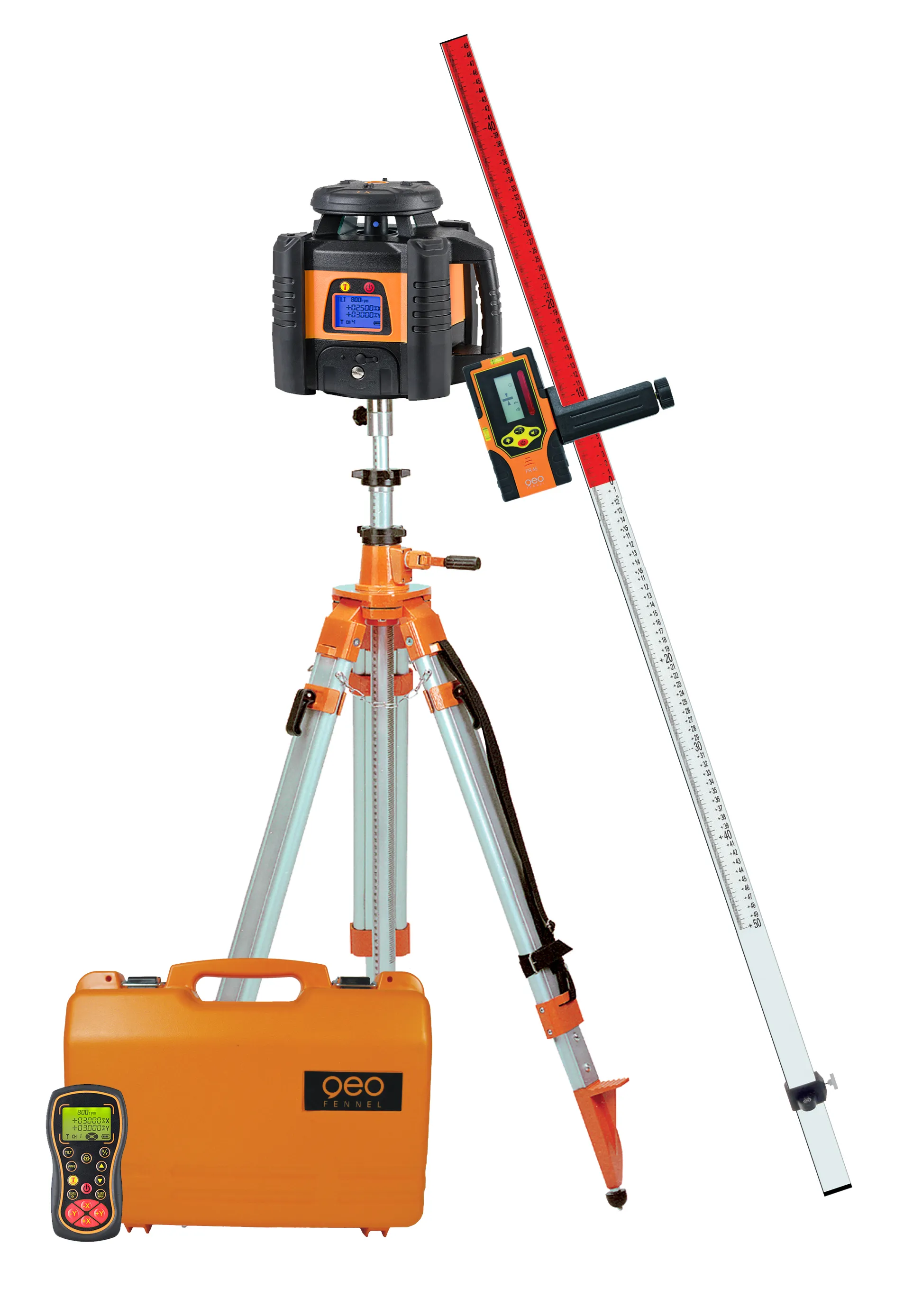 Roterende laser FL 155 H-G m/FR 45 komplett