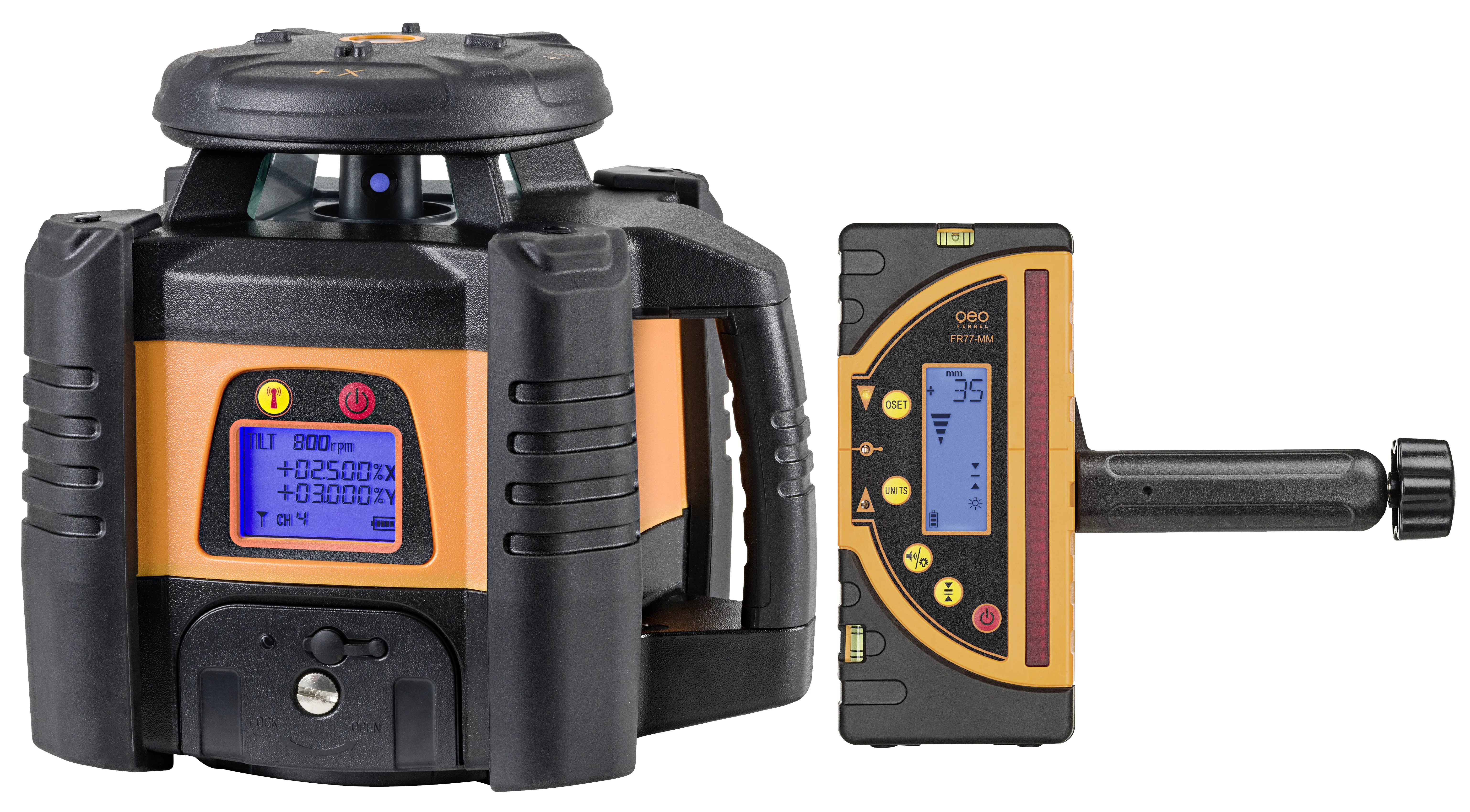 Roterende laser FL 155 H-G m/FR 77