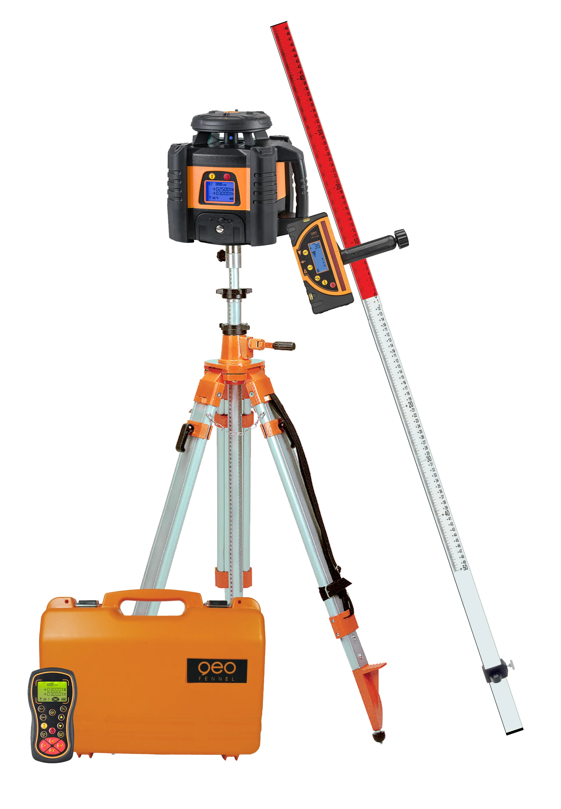 Roterende laser FL 155 H-G m/FR 77 komplett