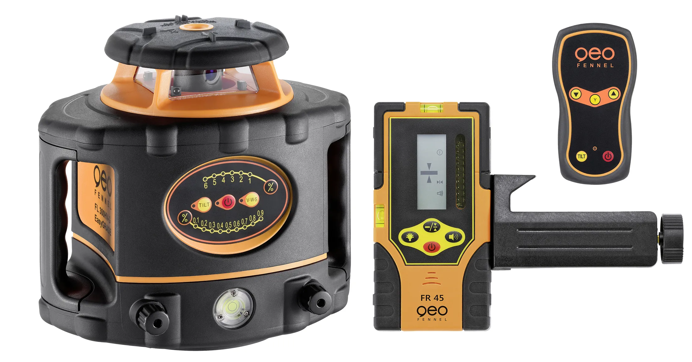 Roterende laser FL300 HV-G m/FR 45
