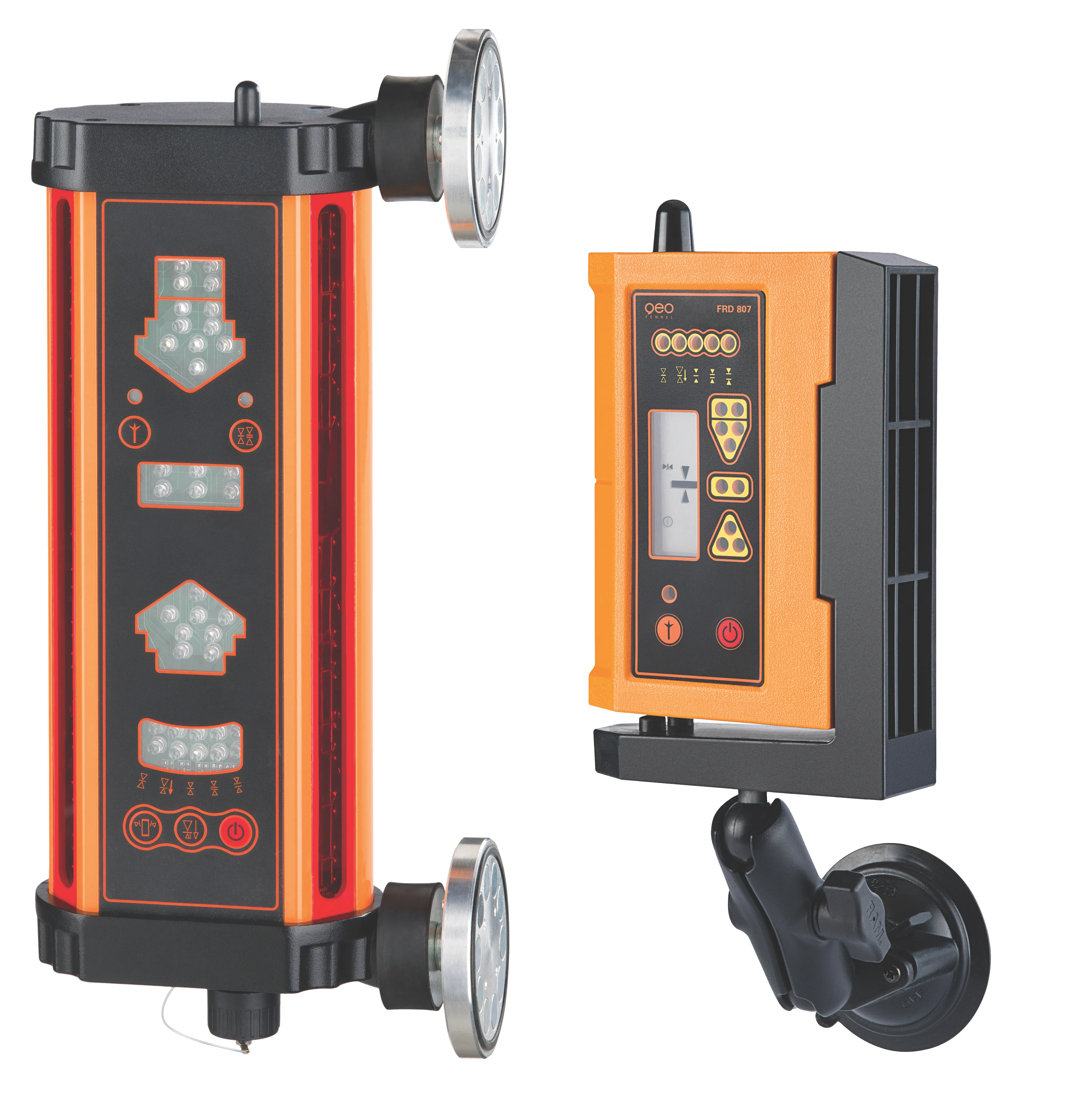 Maskinmottaker FMR800 og FRD807 display