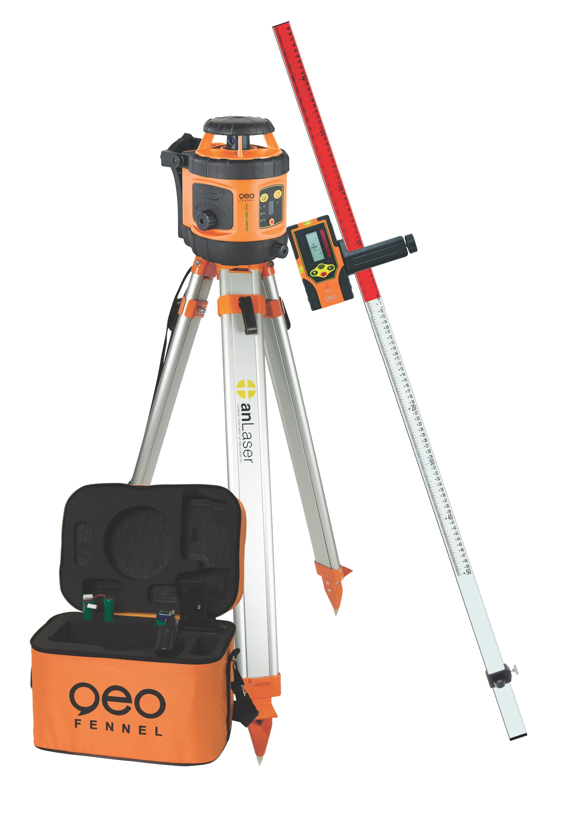 Roterende laser FLG 190 A Grønn m/FR 45 komplett