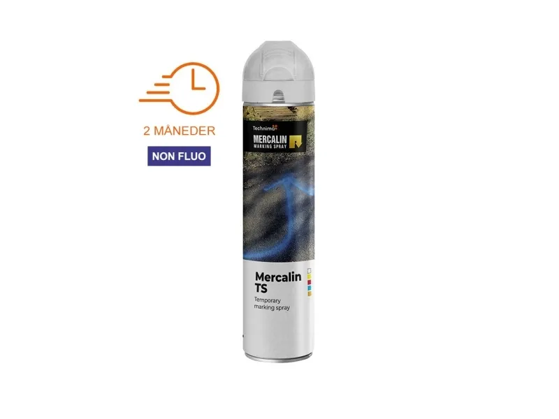 MERCALIN mærkespray TS 600 ml. HVID