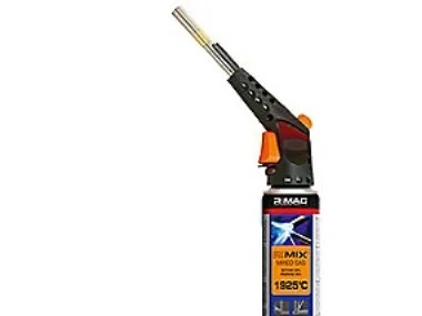 RIMAC SUPRAMIX blæselampe inkl. RIMIX-gasdåse 330g.