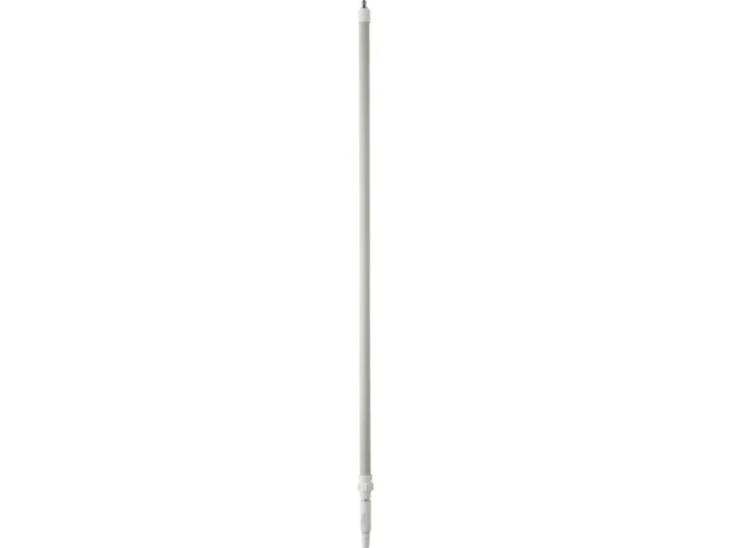 Vikan Alu.teleskopskaft m/vandgennemløb og metal nippel (Q), 1600 - 2780 mm, Ø32 mm, Rød