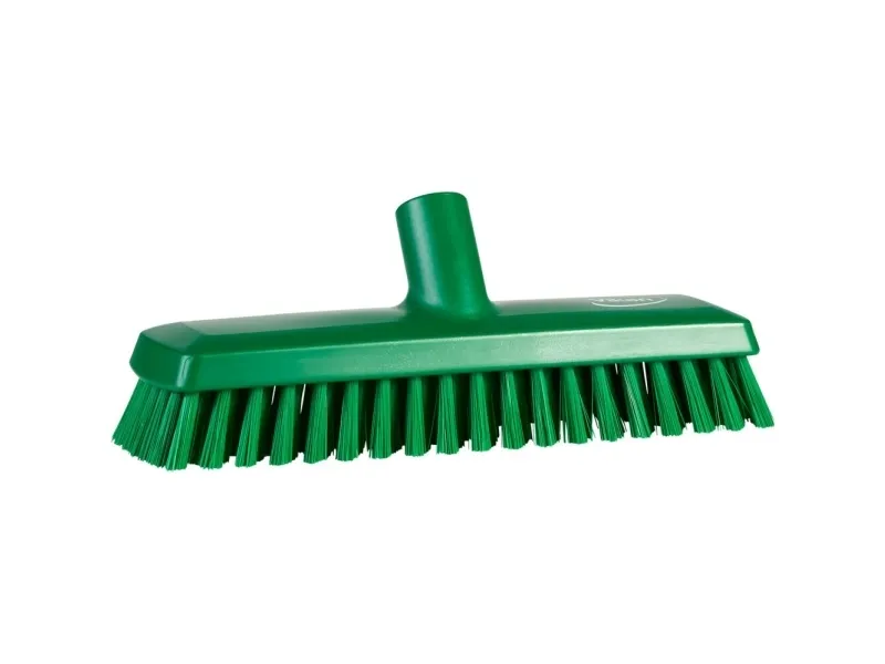 Vikan Vægvaskebørste m/vandgennemløb, 270 mm, Medium, Grøn