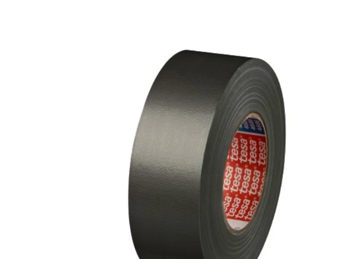 Tesa 4688 lærredstape PE-belagt sort 50mm×25m