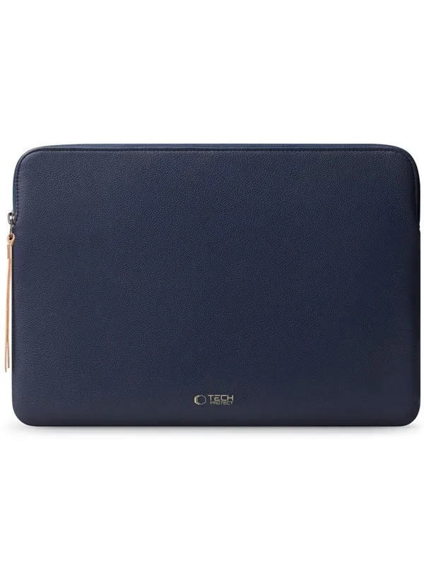 Tech-Protect Fleece Laptop Bag 15-16 - Navy Blue
