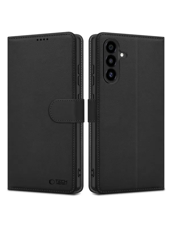 Tech-Protect Wallet Case for Samsung Galaxy A26 5G - Black