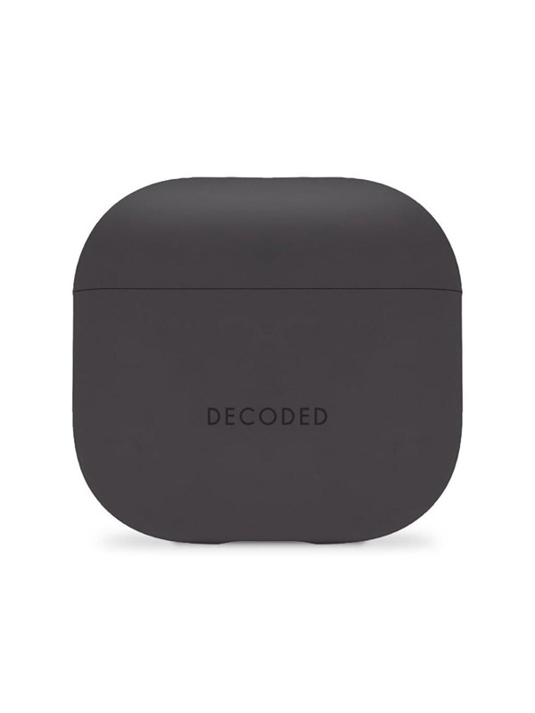 Decoded Silicone Aircase for Airpods Gen 5 Charcoal
