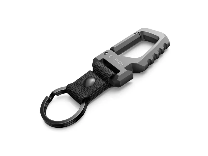 Tech-Protect  Slidelock Keychain - Black & Grey