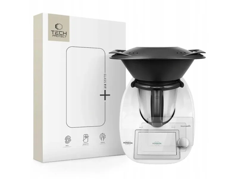 Tech-Protect  Glass Fit+ 2-pack Tempered Glass for Thermomix TM6 - Clear