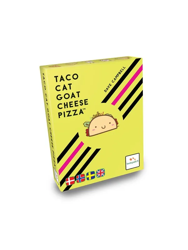 Spilbræt Taco Cat Goat Cheese Pizza (DK+SVE+NO+EN)