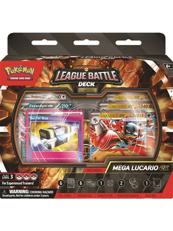 Pokemon Mega Lucario ex League Battle Deck