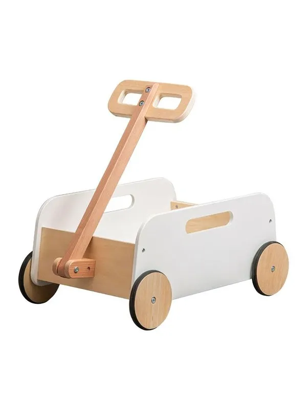 Playwood Wooden Pull Cart