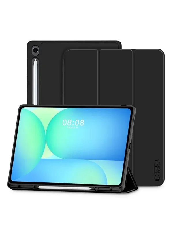 Tech-Protect  SmartCase Pen for Samsung Galaxy Tab S10 FE+ 13.1 X620 / X626B - Black