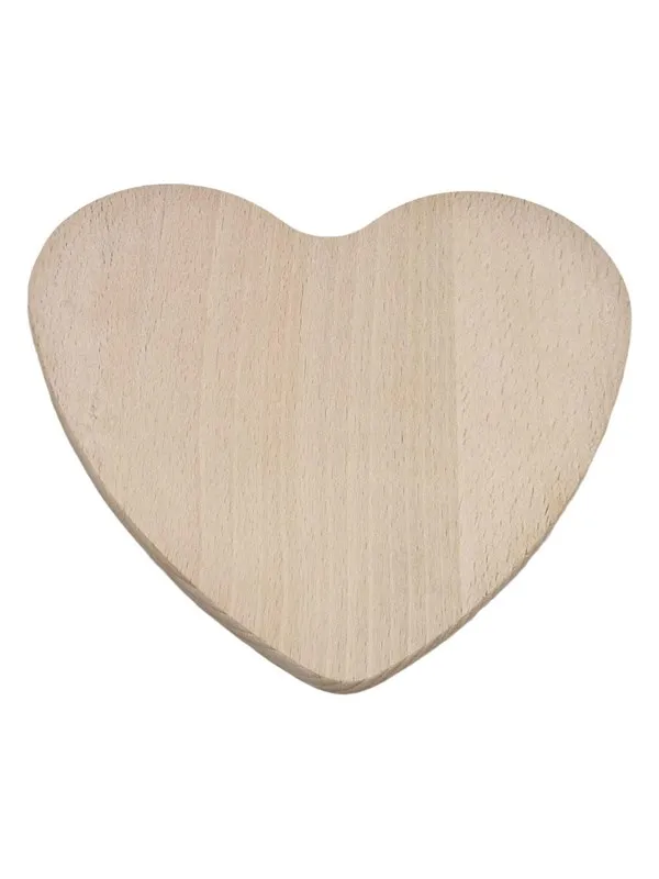 Playwood Heart-shaped wooden bread board