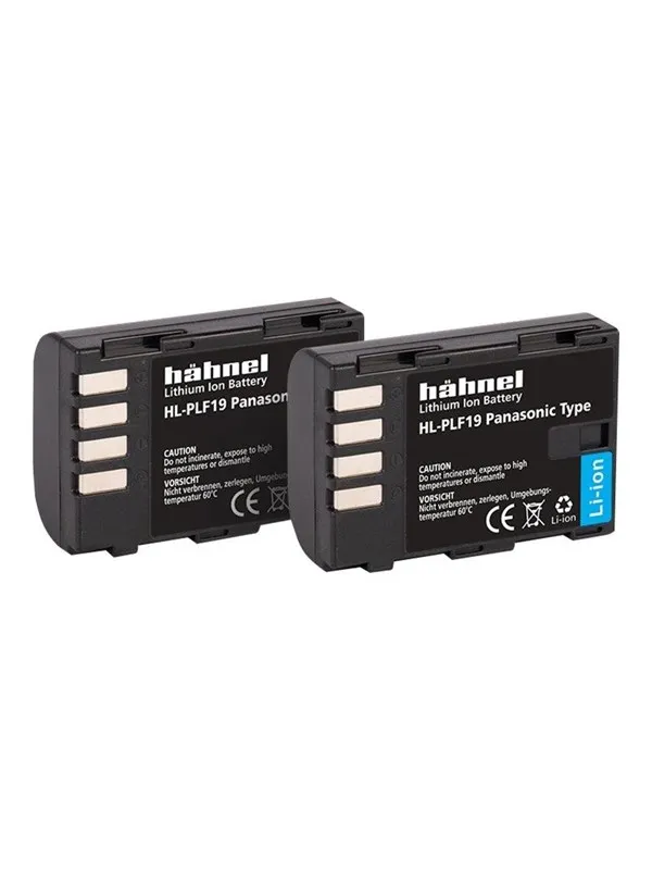 Hähnel Battery Panasonic HL-PLF19 / DMW-BLF19 Twin Pack