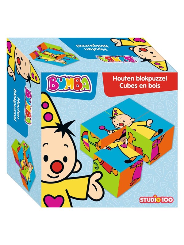 Studio 100 Bumba Wooden Block Puzzle 4pcs.