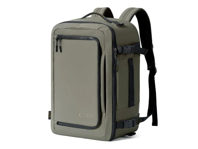 Tech-Protect  Defender S50 Backpack for Ryanair & Wizzar for 20L Laptop - Olive