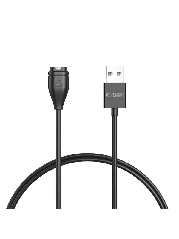 Tech-Protect MC04 UltraBoost USB-A Cable for Garmin Watch 1m - Black