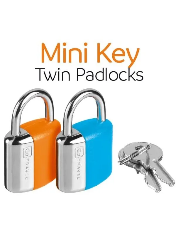 Go Travel Mini Key Dubbla hänglås