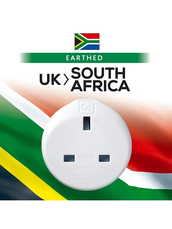 Go Travel UK-SA-adapter