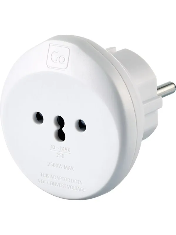 Go Travel SWISS/ITA - EU-adapter