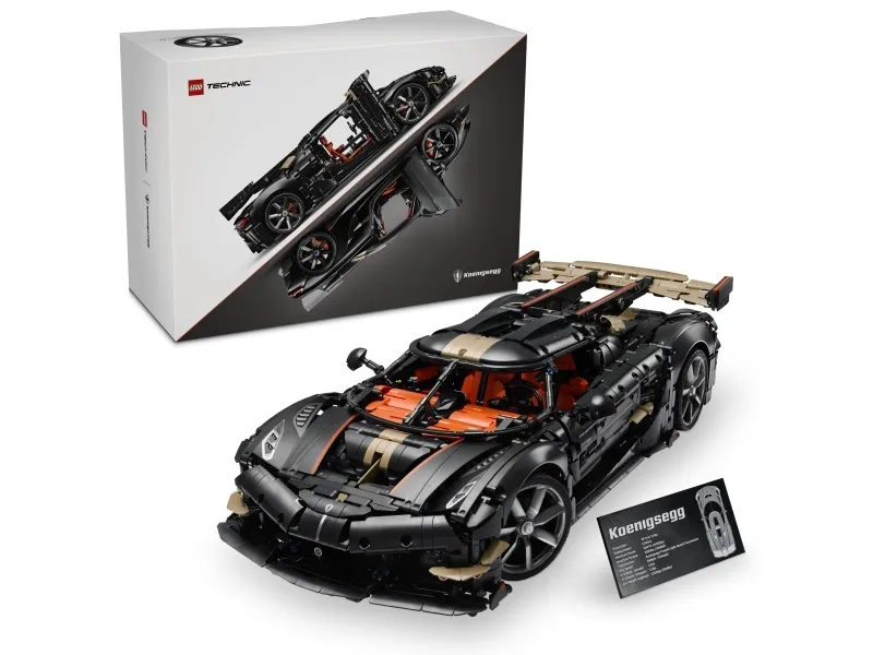 LEGO Technic 42232 Koenigsegg Sadair's Spear Megacar