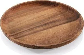 Zassenhaus Snack plate acacia Ø 25 cm