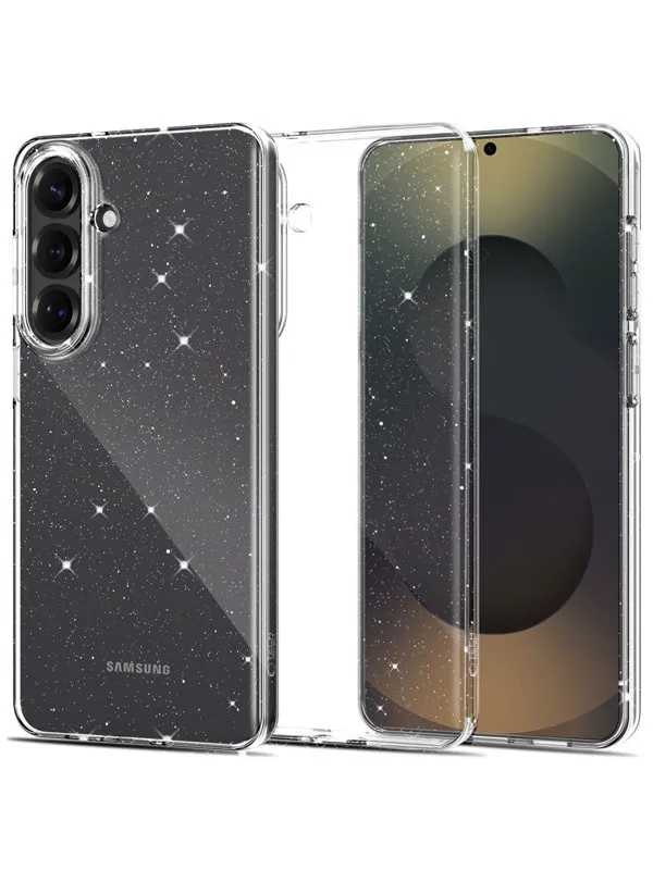 Tech-Protect  FlexAir Case for Samsung Galaxy S26+ - Transparent Glitter