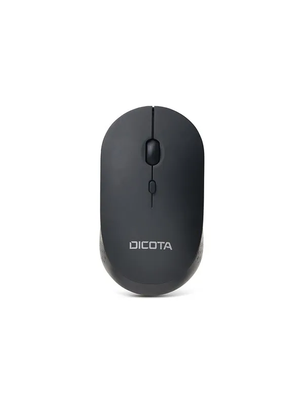 Dicota Wireless Mouse SILENT V2 - Mus - Optisk - 3 knapper - Svart