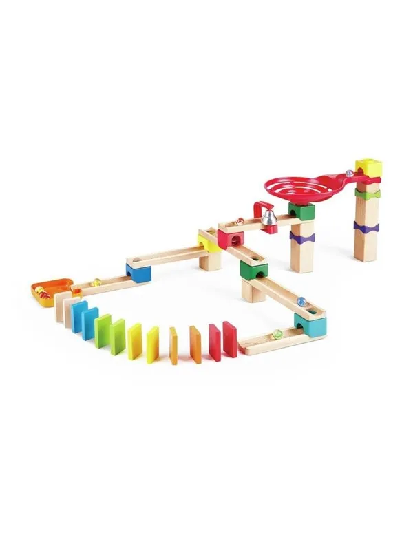 Hape Wooden Marble Track Set Domino - 50pcs.